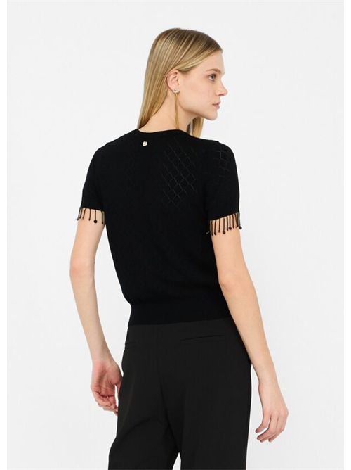 T-shirt in maglia LIU JO | CF5005MS18E/22222